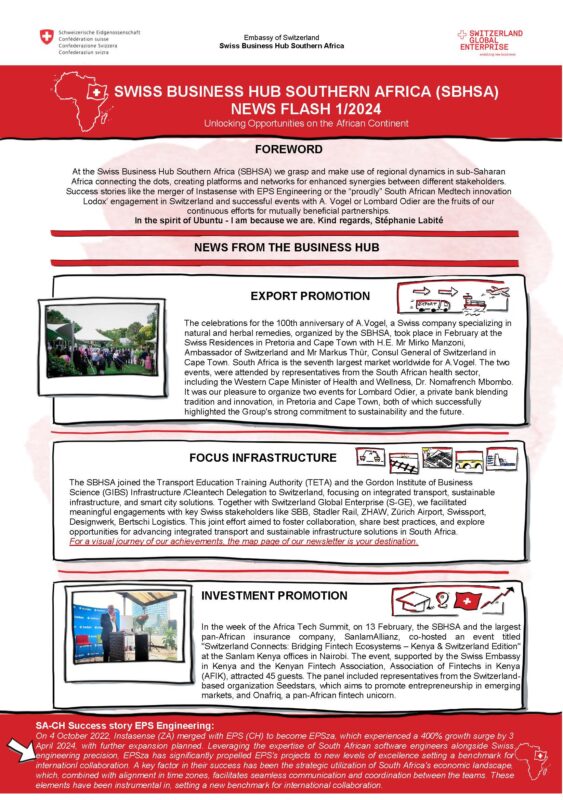 SBHSA Newsletter Q1 2024 image